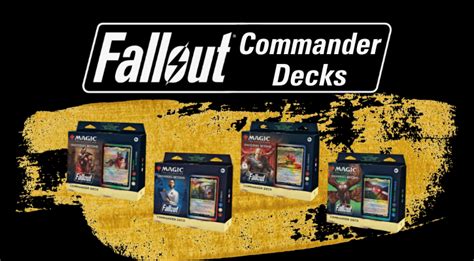 Fallout Commander Decks Spoilers : r/Fallout